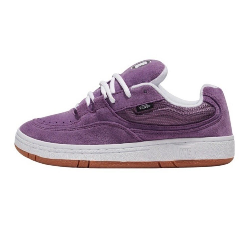 Vans Speed LS Utility Grape Jam Purple Suede Sneakers Women's US 9 / Men's 7.5